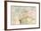 Map of the German Empire before World War I, c.1912-null-Framed Giclee Print