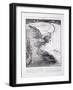 Map of the Great Barrier Area Illustrating the Routes of the British and Norwegian Expeditions-null-Framed Giclee Print