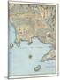 Map of the Gulf of Naples and Surrounding Area from 'Campi Phlegraei: Observations on the Volcanoes-Pietro Fabris-Mounted Giclee Print