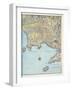 Map of the Gulf of Naples and Surrounding Area from 'Campi Phlegraei: Observations on the Volcanoes-Pietro Fabris-Framed Giclee Print