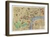 Map of the Heart of London, Published by Francis Chichester-null-Framed Giclee Print