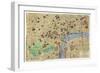 Map of the Heart of London, Published by Francis Chichester-null-Framed Giclee Print