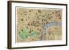 Map of the Heart of London, Published by Francis Chichester-null-Framed Giclee Print