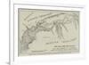 Map of the Heri-Rud Valley-null-Framed Giclee Print