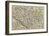 Map of the Herzegovina, Bosnia, Servia and Montenegro-null-Framed Giclee Print