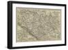 Map of the Herzegovina, Bosnia, Servia and Montenegro-null-Framed Giclee Print