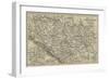 Map of the Herzegovina, Bosnia, Servia and Montenegro-null-Framed Giclee Print