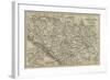 Map of the Herzegovina, Bosnia, Servia and Montenegro-null-Framed Giclee Print