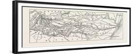 Map of the Highland Dee, UK-null-Framed Giclee Print