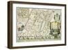Map of the Holy Land in Old Testament Times by Mons L'Abbe de La Grive, 1772-null-Framed Giclee Print