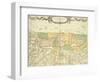 Map of the Holy Land, Pub. by Jan Barend Elwe, Amsterdam, 1742-null-Framed Giclee Print