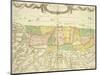 Map of the Holy Land, Pub. by Jan Barend Elwe, Amsterdam, 1742-null-Mounted Giclee Print