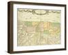 Map of the Holy Land, Pub. by Jan Barend Elwe, Amsterdam, 1742-null-Framed Giclee Print