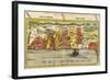 Map of the Holy Land-Ptolemy-Framed Art Print