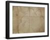 Map of the Indian Ocean-null-Framed Giclee Print