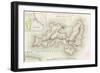 Map of the Island of Elba, 1814-Baron Louis Albert Bacler D'albe-Framed Giclee Print