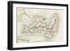 Map of the Island of Elba, 1814-Baron Louis Albert Bacler D'albe-Framed Giclee Print