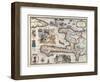 Map of the Island of Haiti, 1789-null-Framed Premium Giclee Print