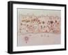 Map of the Island of Puerto Rico, 1599-Samuel de Champlain-Framed Giclee Print