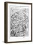 Map of the Island of Utopia, Book Frontispiece, 1563-null-Framed Giclee Print