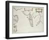 Map of the Isle of Bute-null-Framed Giclee Print