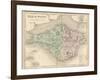 Map of the Isle of Wight-James Archer-Framed Photographic Print