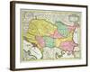 Map of the Kingdom of Hungary and States United to Its Crown, Pub. by J.B.Elwe, Amsterdam, 1742-null-Framed Giclee Print