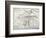 Map of the Kingdom of Kabul-null-Framed Giclee Print