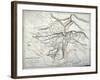 Map of the Kingdom of Kabul-null-Framed Giclee Print