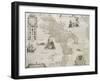 Map of the Kingdom of Naples, 1702-Giovan Battista Pacichelli-Framed Giclee Print