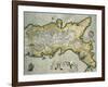 Map of the Kingdom of Naples, Italy, from Theatrum Orbis Terrarum-null-Framed Giclee Print