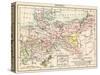 Map of the Kingdom of Prussia, 1866-null-Stretched Canvas