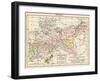 Map of the Kingdom of Prussia, 1866-null-Framed Giclee Print