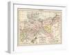 Map of the Kingdom of Prussia, 1866-null-Framed Giclee Print