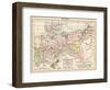 Map of the Kingdom of Prussia, 1866-null-Framed Giclee Print