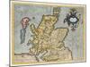 Map of the Kingdom of Scotland, 17th Century Scotia Regnum-null-Mounted Giclee Print
