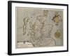 Map of the Kingdom of Scotland Scotia Regnum-null-Framed Giclee Print