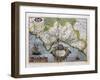 Map of the Kingdom of Valencia, from the 'teatro De La Tierra Universel', 1588-Abraham Ortelius-Framed Giclee Print