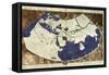 Map of the Known World, from Geographia-Ptolemy-Framed Stretched Canvas