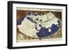 Map of the Known World, from Geographia-Ptolemy-Framed Giclee Print