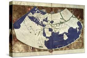 Map of the Known World, from Geographia-Ptolemy-Stretched Canvas