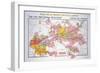 Map of the Loire Region: Coteaux De Touraine-null-Framed Giclee Print