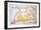 Map of the Loire Region: Vouvray-null-Framed Giclee Print