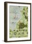 Map of the Magellan Straits, from "Cosmographie Universelle", 1555-Guillaume Le Testu-Framed Giclee Print