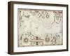 Map of the Mediterranean, 1625-Johannes Oliva-Framed Giclee Print