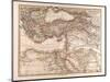 Map of the Mediterranean Sea, 1872-null-Mounted Giclee Print