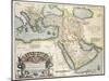 Map of the Middle East, from Theatrvm Orbis Terrarvm, 1570-Abraham Ortelius-Mounted Giclee Print