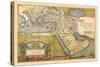 Map of the Middle East-Abraham Ortelius-Stretched Canvas