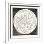 Map of the Moon 1833-null-Framed Giclee Print