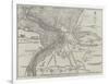 Map of the New Fortifications of Antwerp-John Dower-Framed Giclee Print